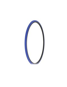 Tire 27 x 1 Blue/Blue Side Wall HF-156B.